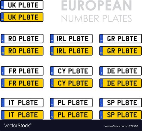 lv europe number plate|european number plate check.